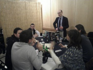 La partie d’initiation du samedi soir sur le Kit de démonstration.