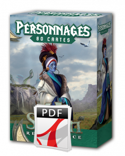 Cartes Personnages en PDF